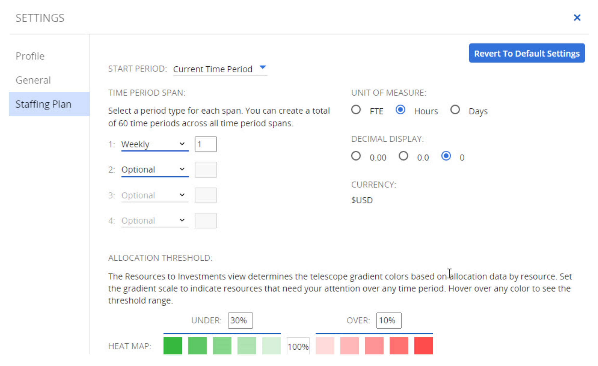 Error: API-1006 - When Changing Time Period Span From Monthly To Weekly In  Staffing Plan