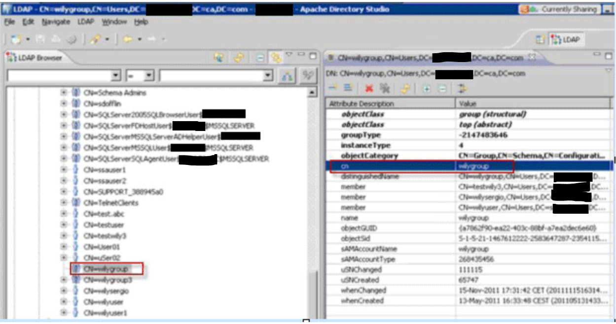 Configuring CA APM to use LDAP Authentication Introscope and APM