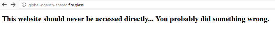  This website should never be accessed directly... You probably did something wrong.
