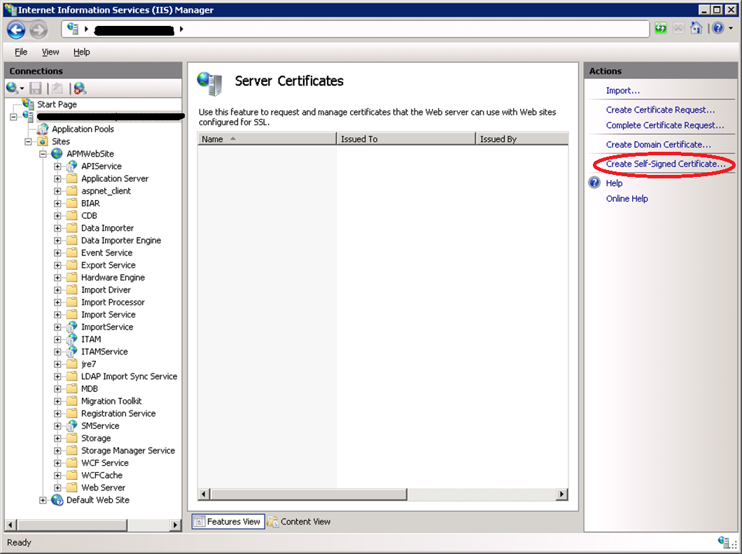 Configure APM 12.9 and higher for SSL connectivity