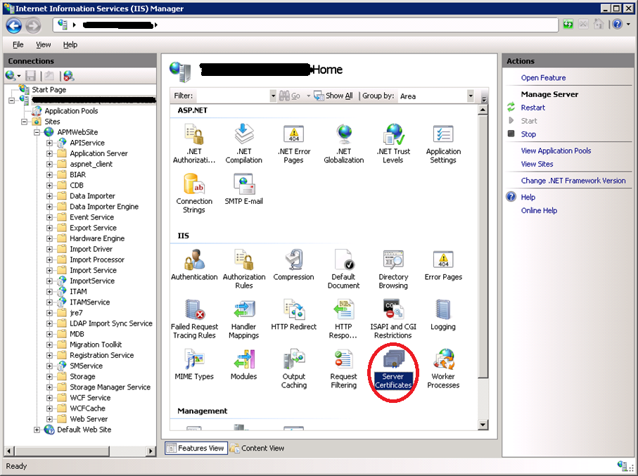 Configure APM 12.9 and higher for SSL connectivity