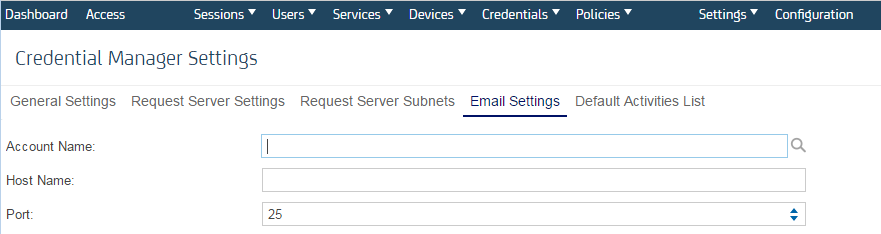 CA PAM About Account Name For Email