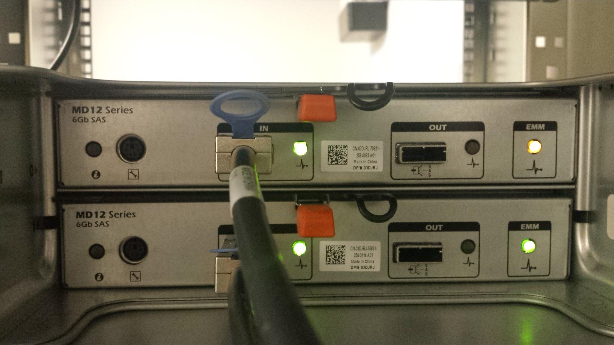 Photo of EMM with Amber Light