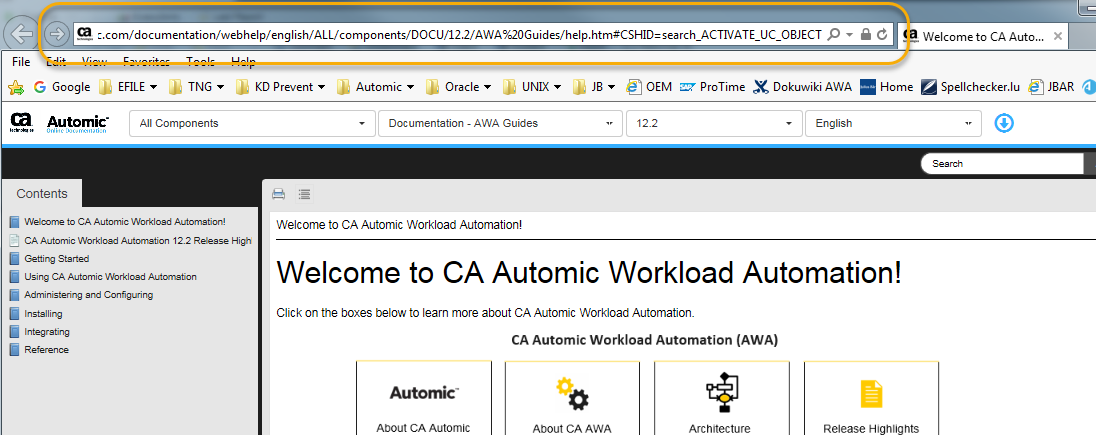 Awa Context Based Online Help From Workload Automation Does Not Work