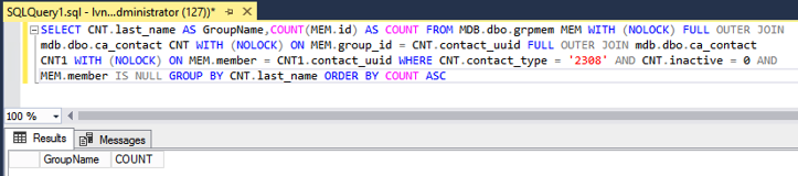 Type 2308 And Cnt Inactive 0 And Mem Member Is Null Group By Cnt Last 